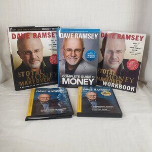 Dave Ramsey Book & DVD Set 3 Books & 2 DVDS